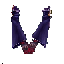 Black Rose Gloves